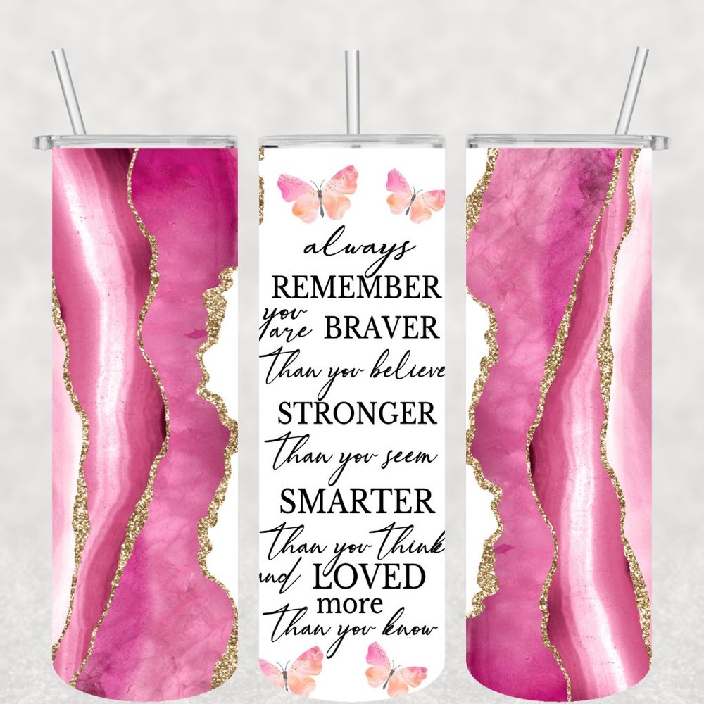 Always Remember Prayer 20oz Skinny Tumbler